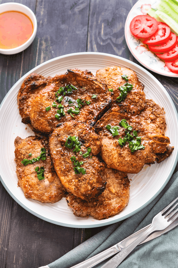 Vietnamese Grilled Pork Chops (Sườn Nướng)-image