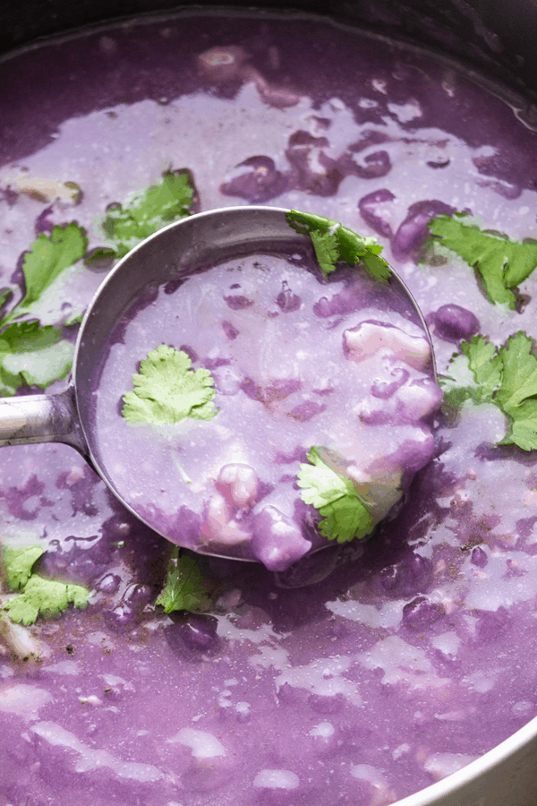 Canh Khoai Mỡ (Creamy Purple Yam Soup)-image
