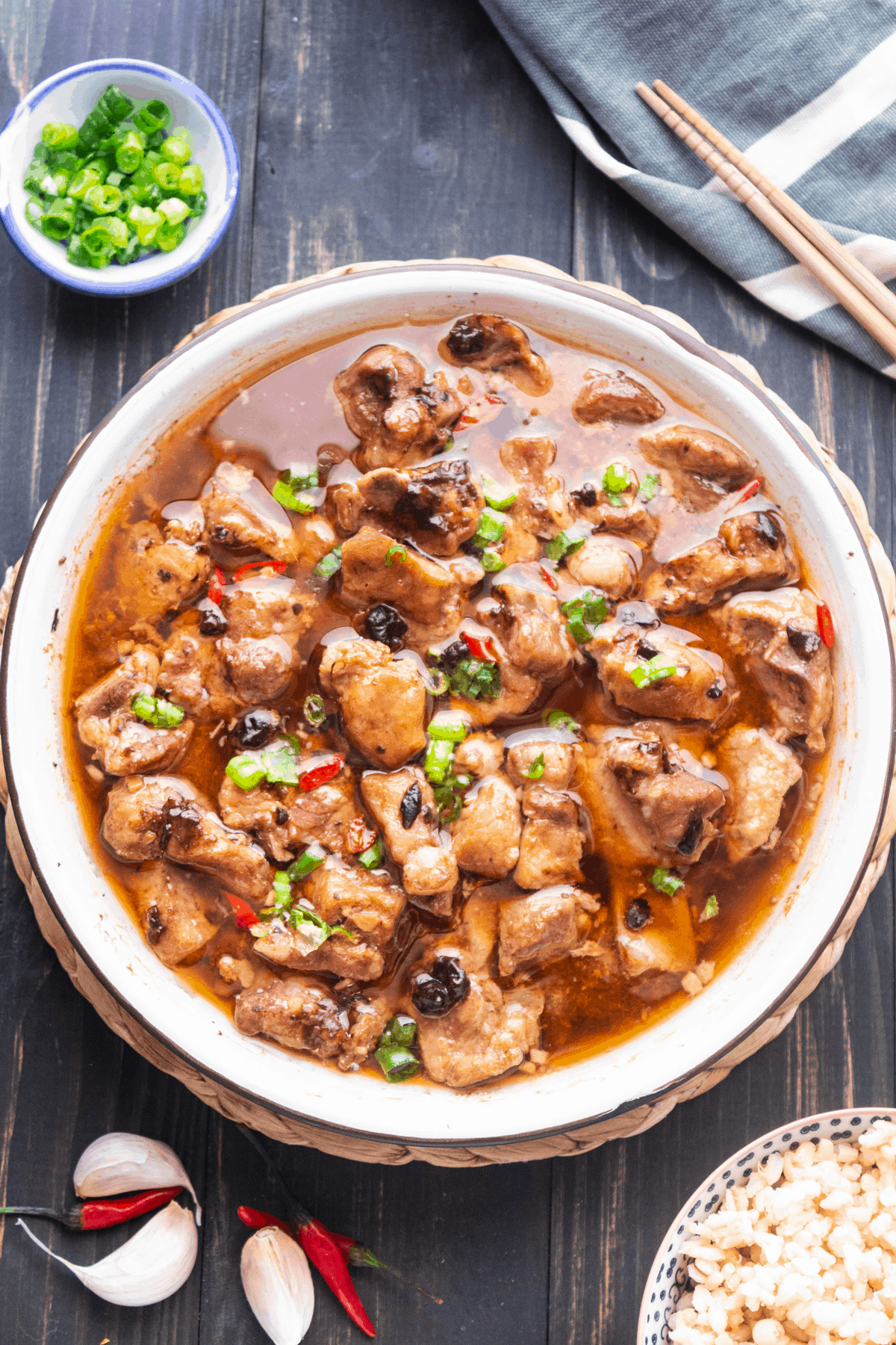 chinese black bean spare ribs instant pot