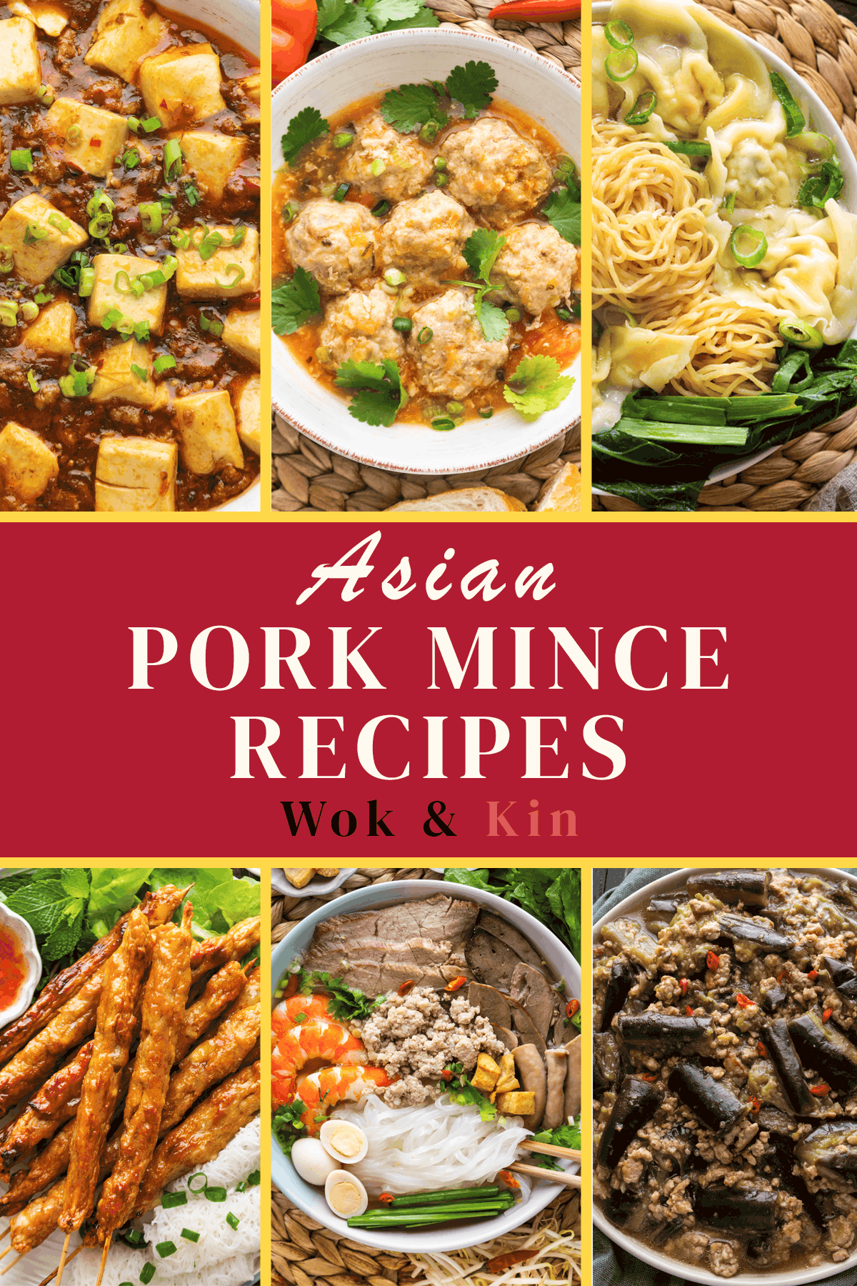 Asian Pork Mince Recipes - Wok and Kin