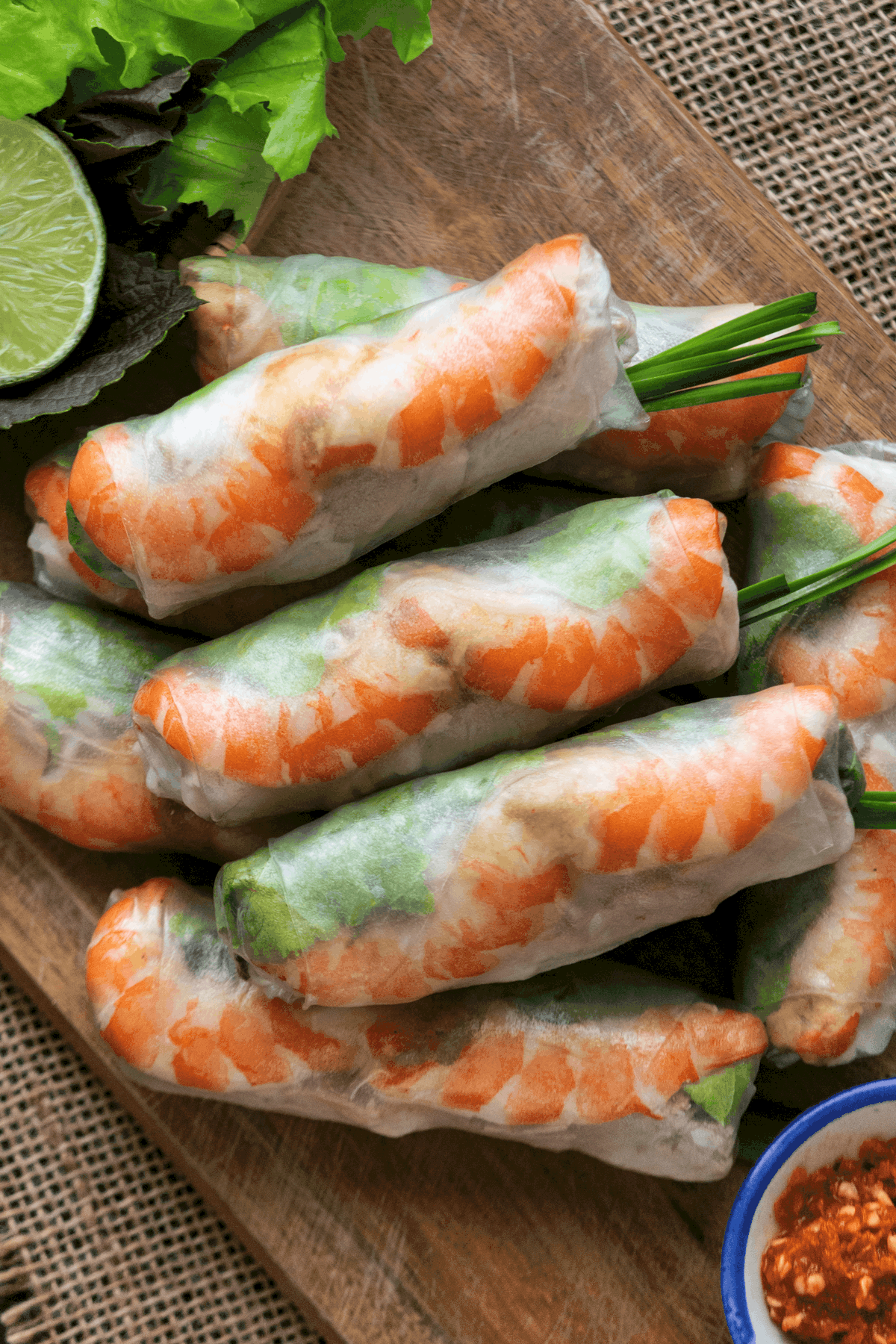 Vietnamese rice paper rolls recipe