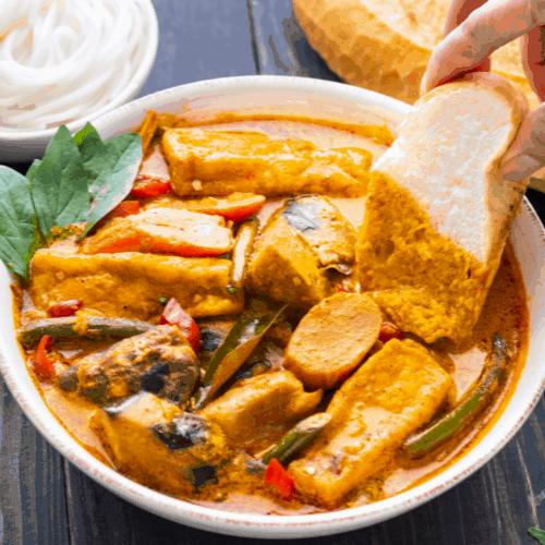 Ca Ri Chay Vegetarian Vietnamese Curry Wok And Kin