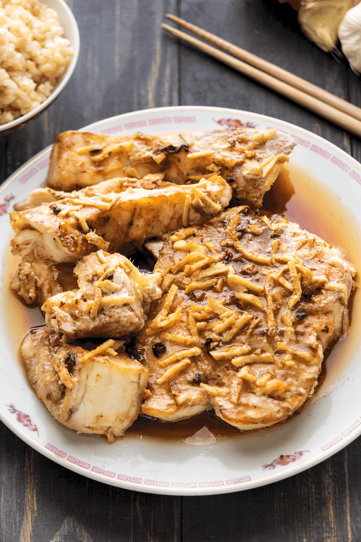 Steamed Fish with Black Bean Sauce (豉汁蒸魚)