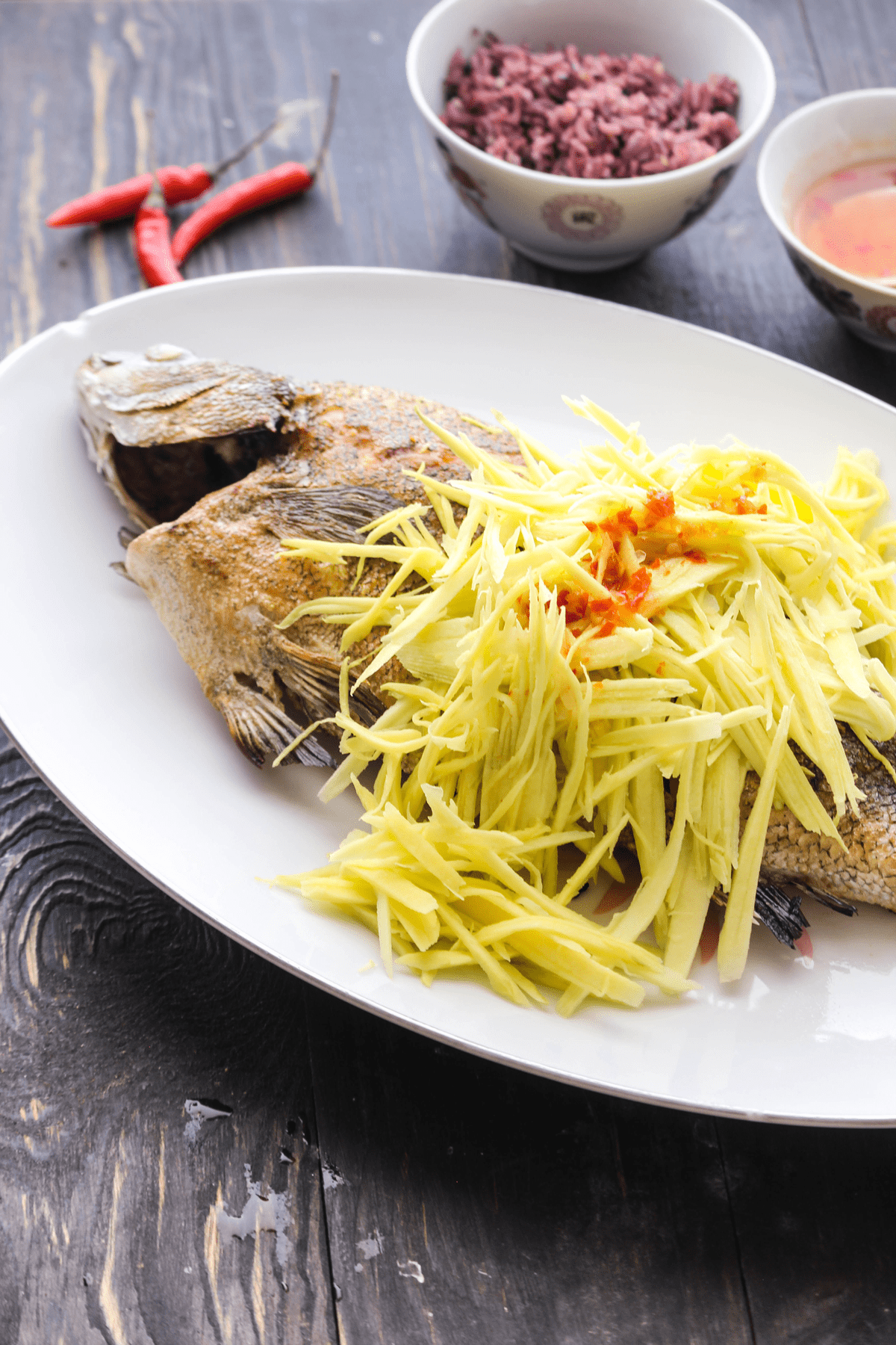 Fish With Green Mango Recipe