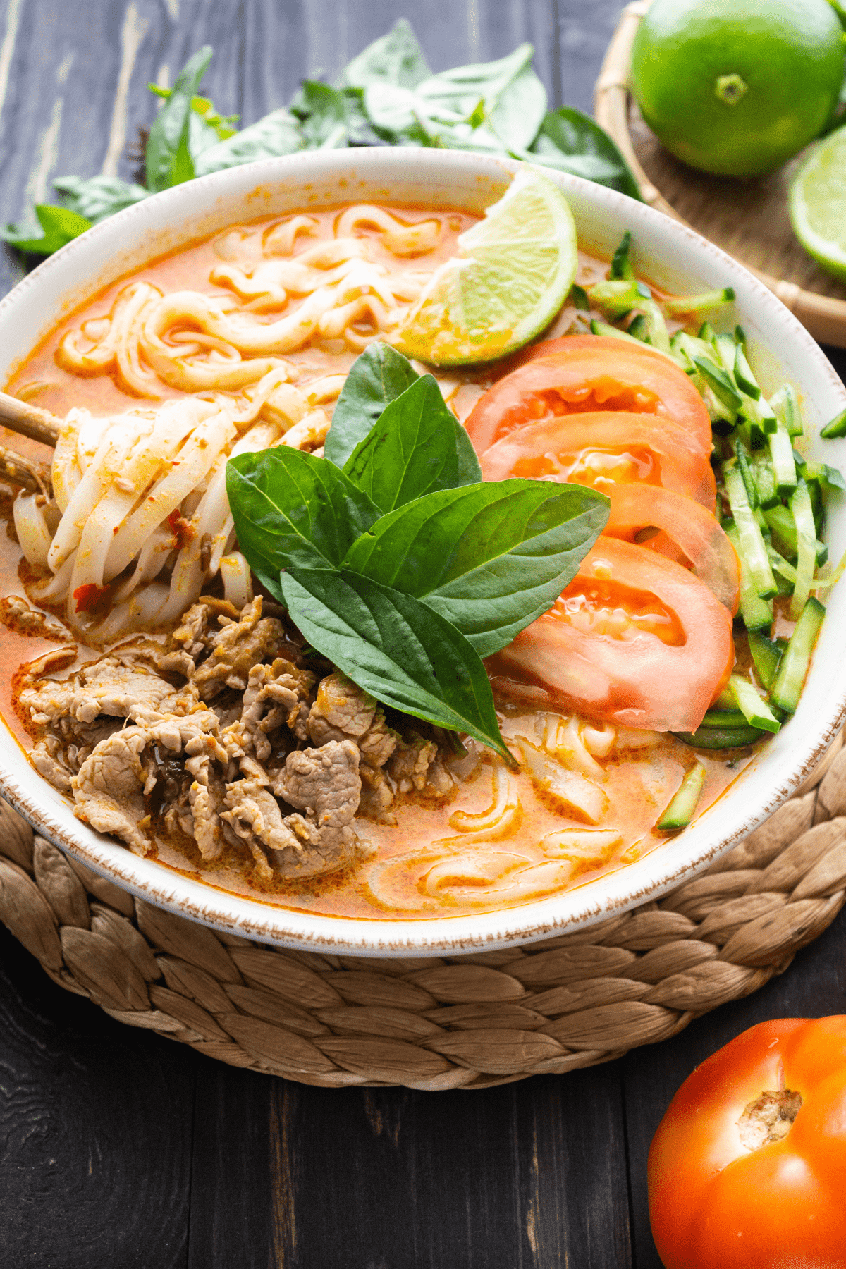 Satay Beef Noodle Soup (Hủ Tiếu Sa Tế Bò) Wok and Kin